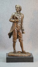 Frédéric Chopin Bronze Statue Deko Figur Klassik Oper Künstler Klavier Antik