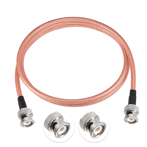 Bnc stecker male rg400 - male, rg400-kabel