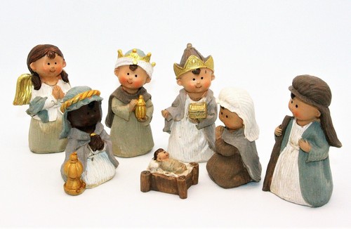 Krippenfiguren set teilig - set,