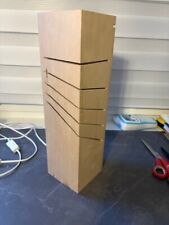 Schreibtischlampe, Nachttisch aus Buche Sperrholz Designlampe ca. 43cm hoch Deko