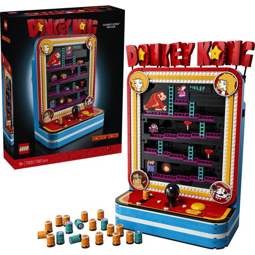 Lego 72051 donkey kong - donkey, arcade