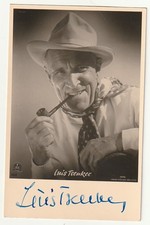 ORIGINAL AUTOGRAMM---LUIS TRENKER---1954