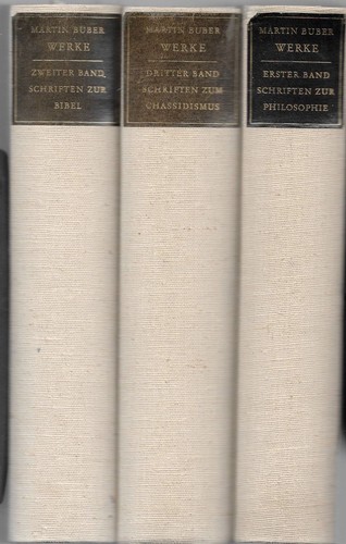 Martin buber werke 3 - martin,