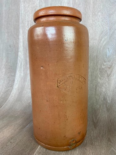 Antiker steingut vorratstopf - steingut,