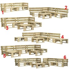 Holz palettensofa garten - holz,