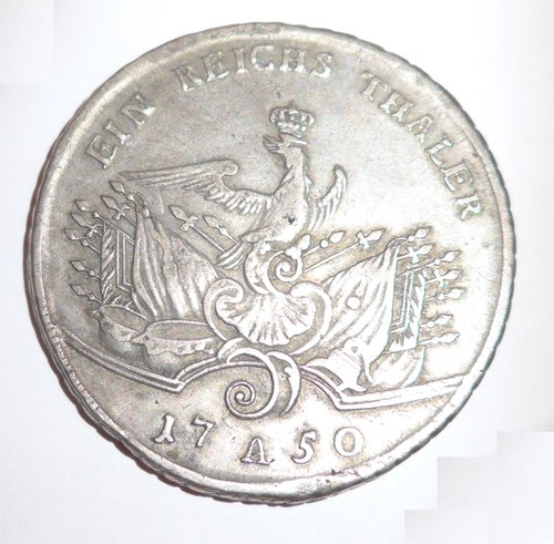 Ein reichs thaler - reichs, preussen
