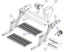 Bolzensatz Omnistep - Thule Ersatzteil Nr. 1500601154 - passend zu Thule Double 