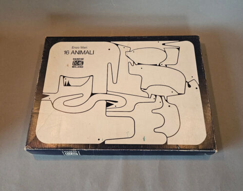 Vintage enzo mari - enzo, puzzle