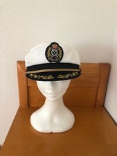 Stilvolle, marineblaue Herrenmütze mit Doppeladler und Goldstickerei Größe- 57/M