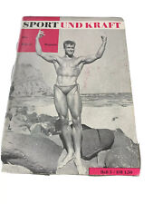 1962 Bodybuilding Muskel Magazin Sport und Kraft Heft 5 Rolf Putzinger