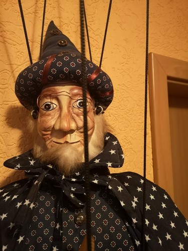 Marionette zauberer - /,