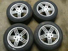 Räder Radsatz Alufelgen Reifen abgefahren 255/55 R18 5x130 8,5Jx18 VW Touareg 7L