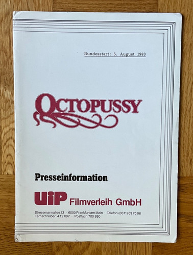 Octopussy james bond 007 - octopussy,