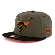 New Era 59Fifty NBA Chicago Bulls Fitted Cap olive 97959