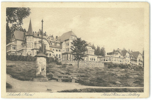Ansichtskarte schierke - ansichtskarte,