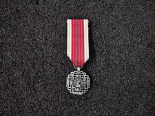 (S1-491) Orden Jerusalem Pilgerkreuz silber Miniatur Miniaturorden Orden