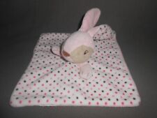 KIK  SCHMUSETUCH SCHNUFFELUCH  HASE  ROSA MIT PUNKTE