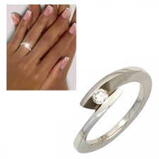 Diamantring 950 echt platin - diamantring,