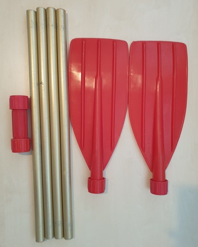 Kajak paddel rot mit kupplung - paddel,