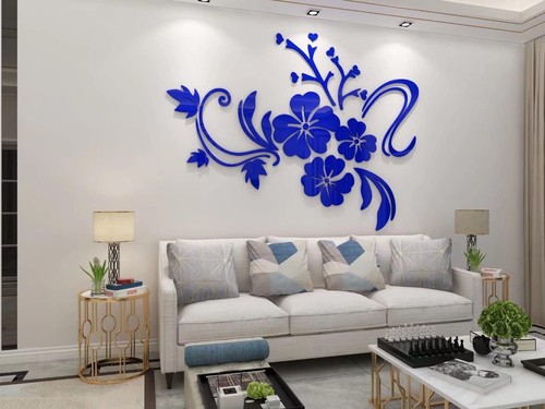 Wandtattoo blumen - wandtattoo,