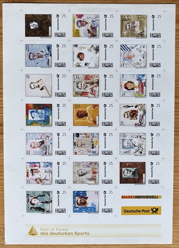 Brd folienblatt briefmarke - brd,