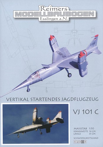 Kartonmodell senkrechtstarter - kartonmodell,