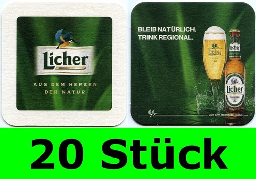 Stück bierdeckel licher - 20,