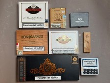 Zigarrenkisten, leer, 8 Stück