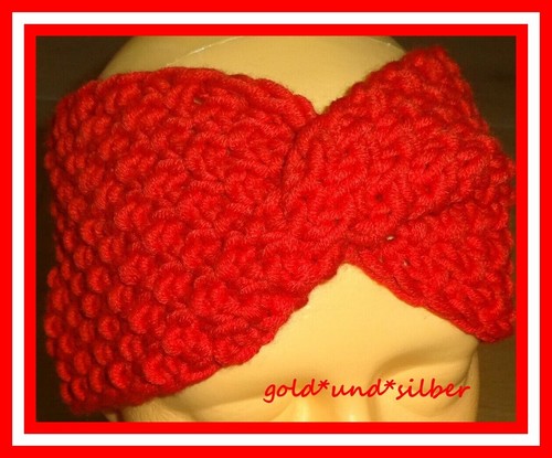 Damen stirnband mit - mit, twist
