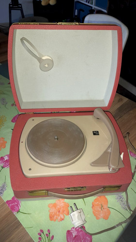 Dual record player 60er - record,