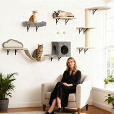 PawHut Kletterwand Katzen