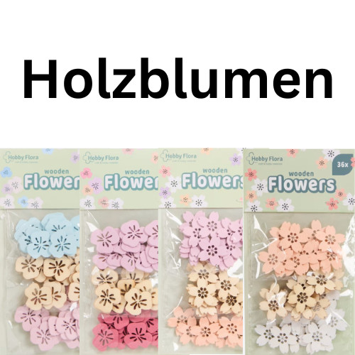 Holzblumen stück fsc - stück, |