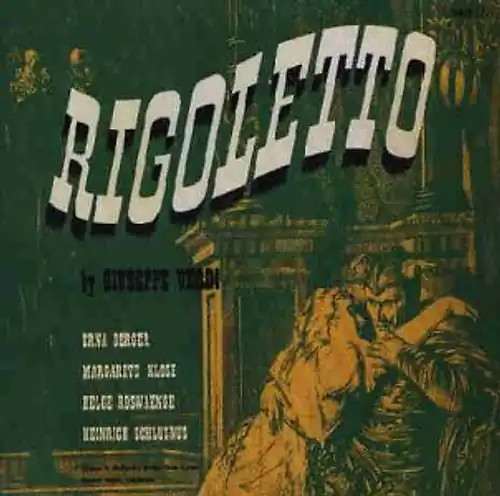 Berger verdi rigoletto - -,