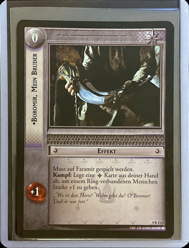 Lotr tcg boromir my - -, brother