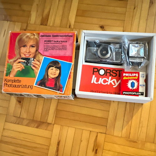Vintage porst lucky kamera - porst,