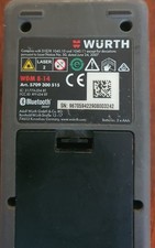 Würth Laser-Entfernungsmesser WDM 8-14, Winkelmessung, Distanz-Abstandsmesser