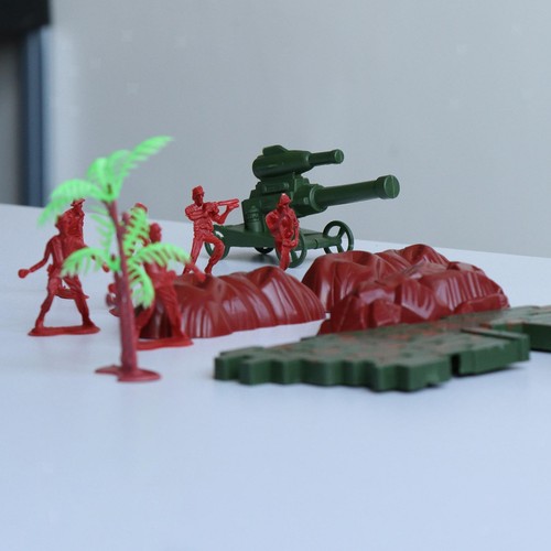 238 stück plastik soldat - 238,