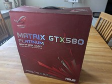 ASUS GTX 580 MATRIX PLATINUM ROG Graphics Card OVP