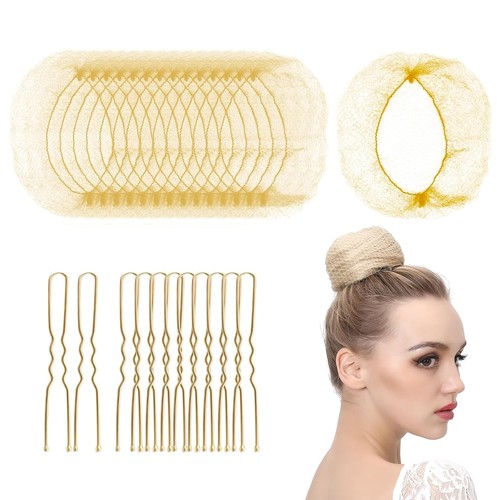 Stück haarnetz dutt blond - haarnetz,