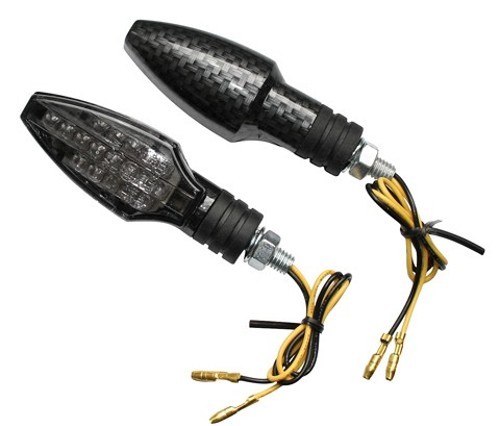 Schwarze led blinker - schwarze,