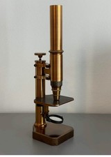 Antikes Messing Mikroskop