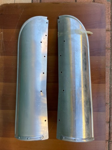 Alu beinschutzschild motorrad - alu,