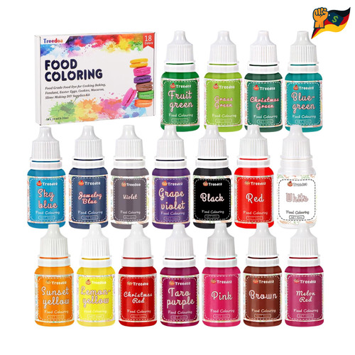 Food colouring liquid set - food,