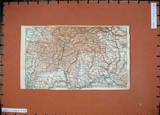 Original alter antiker Druck