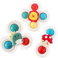 3er Set Saugnapf Spinner Baby