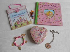 Prinzessin Lillifee Spiegelburg Konvolut Armband Puppi Kette CD Buch Schmuckdose