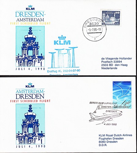 Klm 1990 dresden - ✈2x,