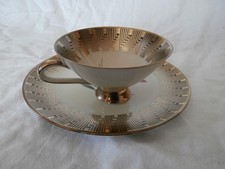 Kaffeetasse Untertasse goldene