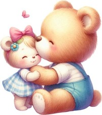 Farbe Teddybär Kinder