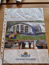 Brand caravan vorzelt - brand,